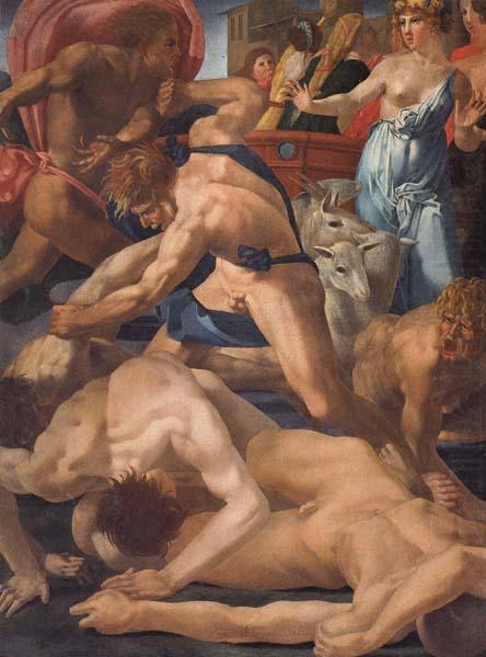 Moses Defending the Daughters of Jethro, Rosso Fiorentino